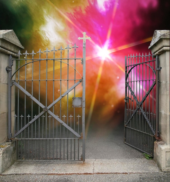 wroughtiron gate