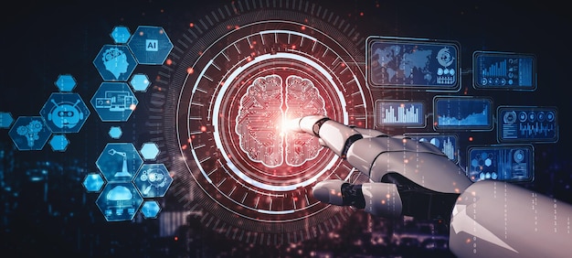 xai future artificial intelligence and machine learning for ai droid robot or cyborg