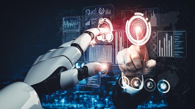 xai future artificial intelligence and machine learning for ai droid robot or cyborg