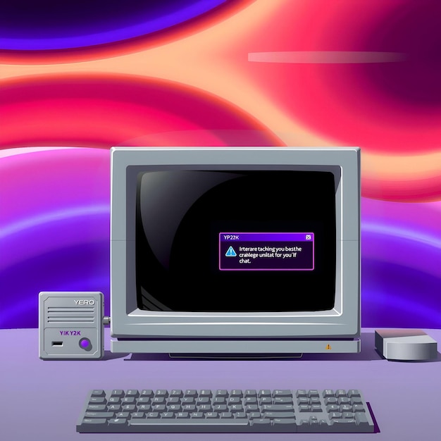 y2k computer pc windows retro page interface vector ui old desktop computer screen icons y2k vap
