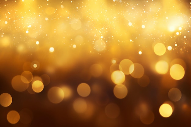 Yellow Bokeh Background Yellow Bokeh Wallpaper Yellow Bokeh Light Background Bokeh Background Blur background golden yellow bokeh background Bokeh effect background AI Generative