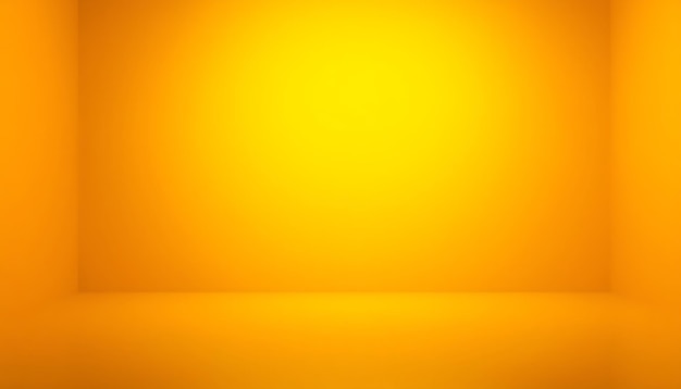 yellow gradient abstract background empty room with space