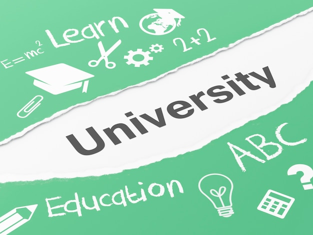 3 boyutlu yırtık kağıt üniversitesi