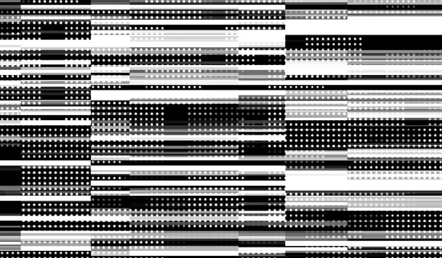 3D abstract digital technology blackwhite light particles on green background