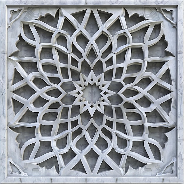 3D İslami motif görünümü