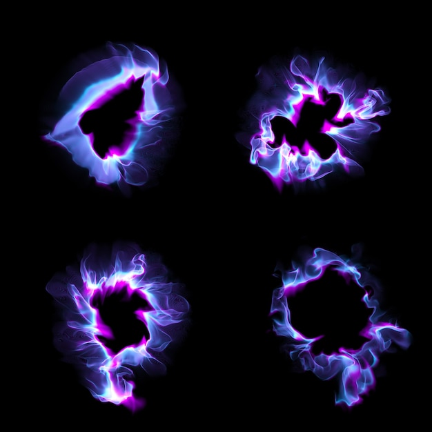3d render of magic ring made of particle driven by chaotic turbulence force.