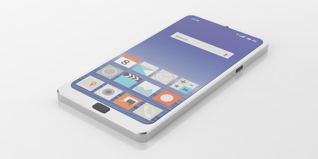 3d rendering smart phone