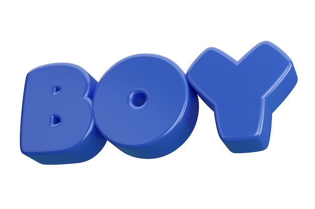 3d word text