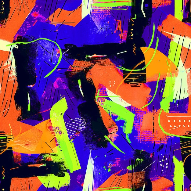 80s pattern design for background social media marketing And Packaging Industry