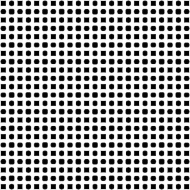a black and white background with a pattern of circles in the center