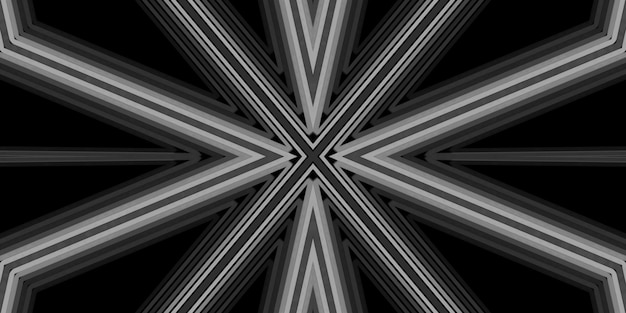 a black and white pattern with a cross and the word x in the center