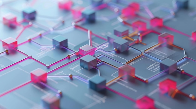 a close up of a map of the complex complex