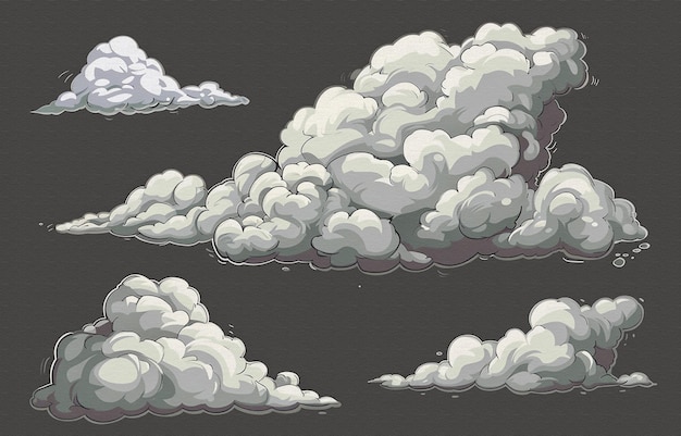 a collection of clouds and the words quot the name of the cloud quot