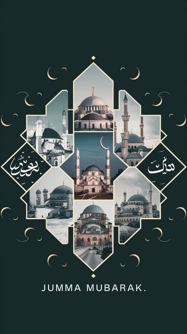 a collection of pictures with a picture of a mosque and a mosque