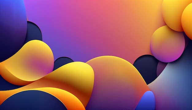A colorful background with a black and yellow background and a purple background.