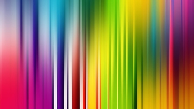a colorful background with a rainbow pattern.