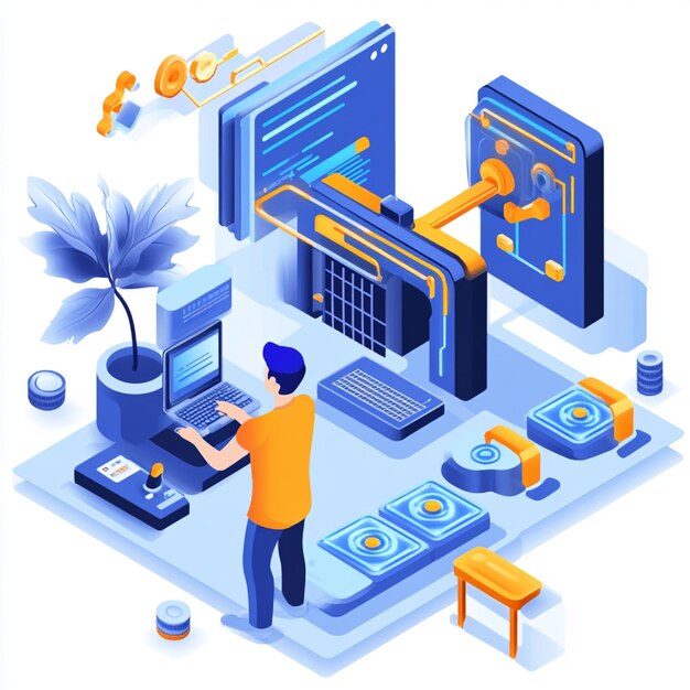 a developer setting up a continuous integrationcontinuous deployment cicd pipeline