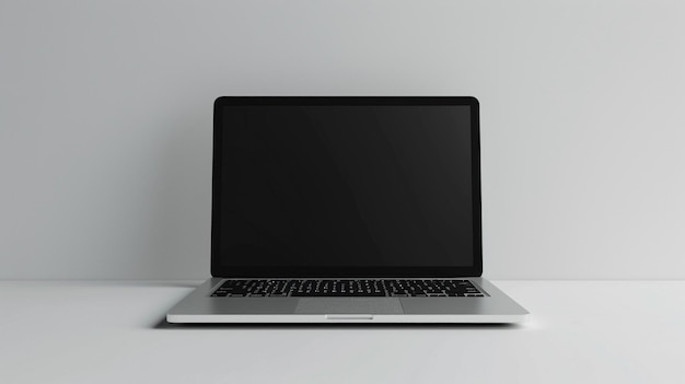a laptop with the screen open and the word quot macbook quot on the screen
