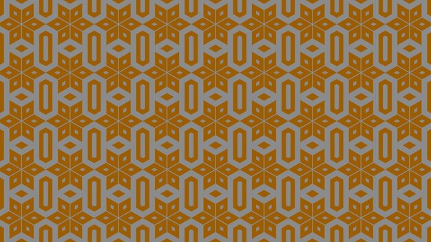a pattern of geometric shapes and triangles by person.