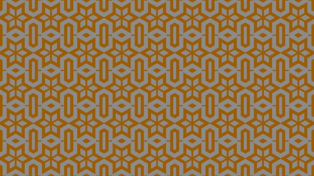 a pattern with geometric shapes and triangles.