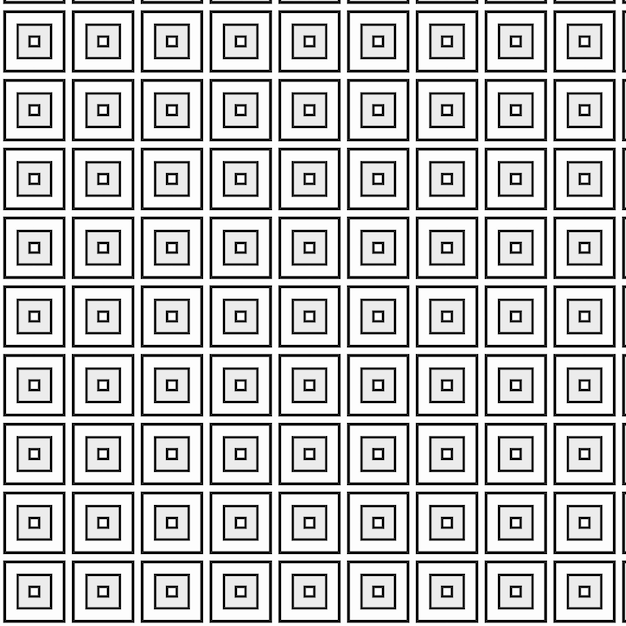 a seamless pattern of squares and rectangles.
