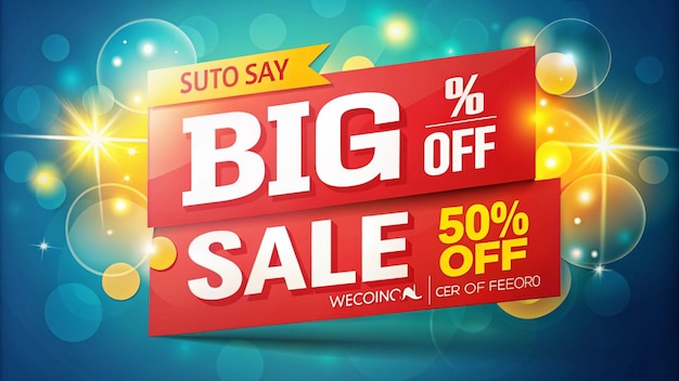 a sign that says big sale is on sale