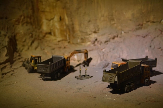 Abandoned toy car