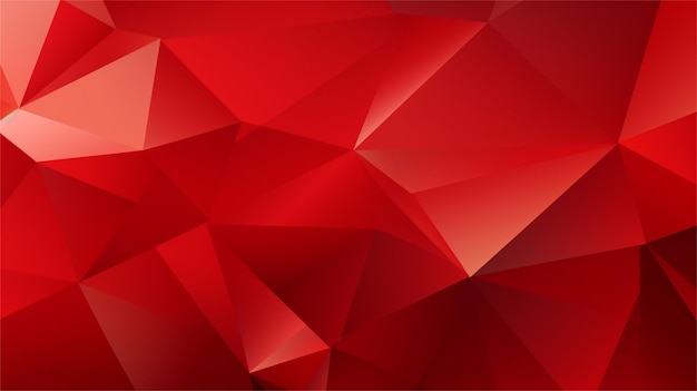Abstract background with red and black triangles Vector illustration for your design