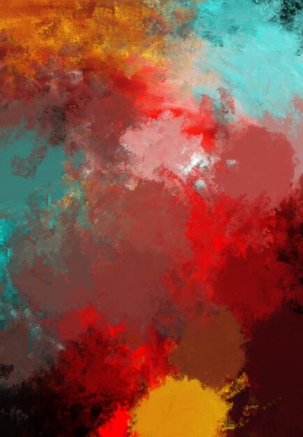 Abstract Colorful Oil Painting Background for Brochures Covers Flyers invitations presentations