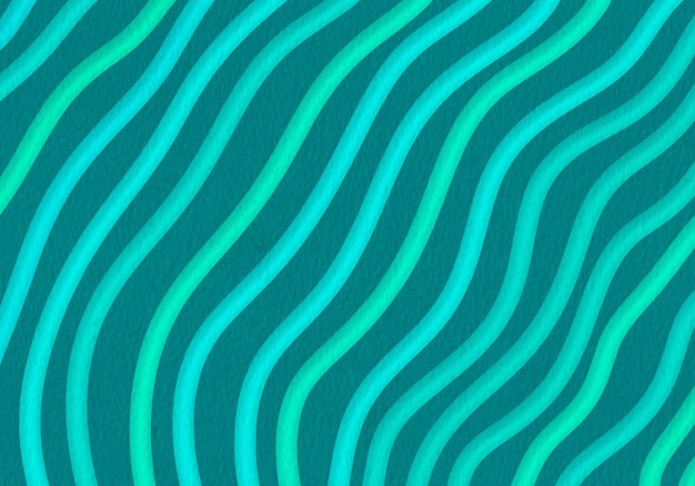 abstract cyan wavy line background