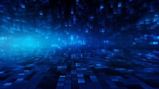 Abstract darkblue technologic background
