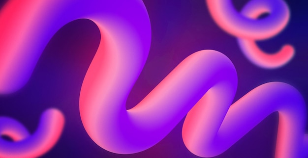Abstract fluid colorful wave background