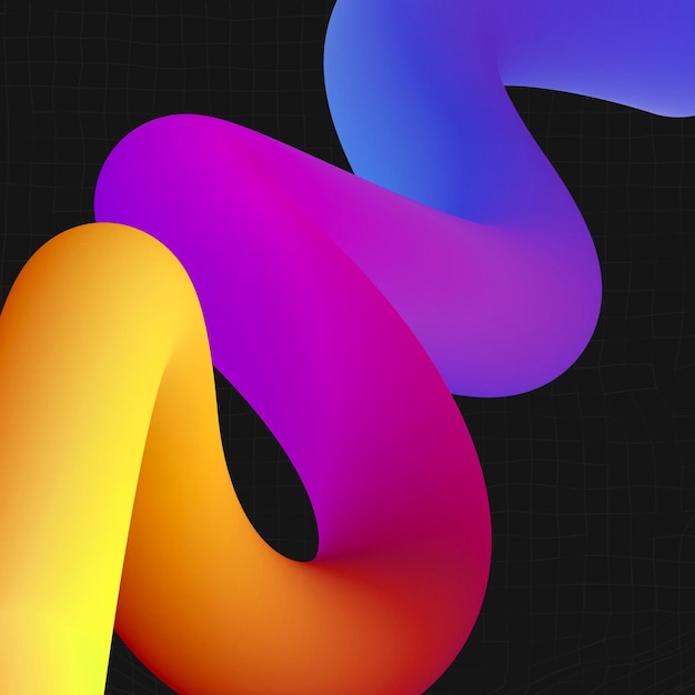 Abstract gradient contrast background with geometric shapes