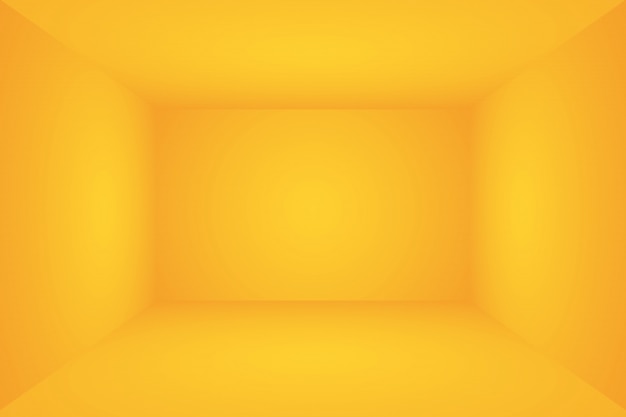 Abstract Luxury Gold yellow gradient studio wall background