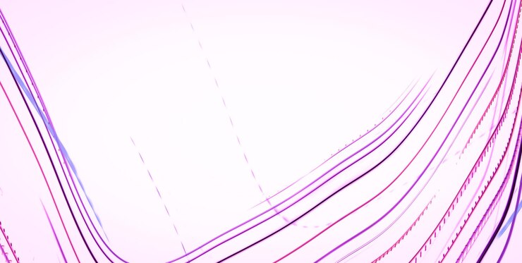 Fotoğraf abstract purple lines and curves