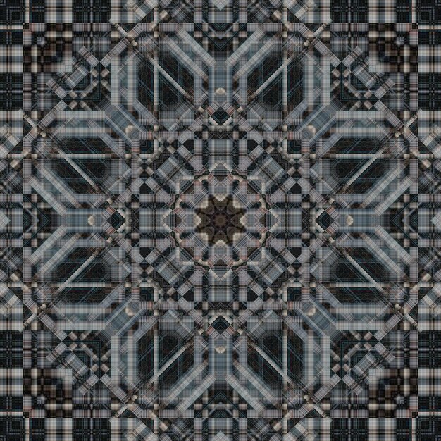 Abstract seamless pattern Digital random texture linear patterns of stars