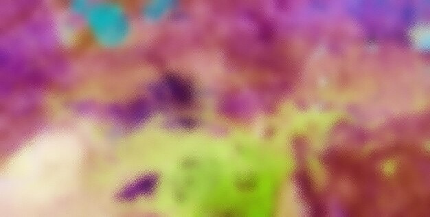 Abstract Watercolor Painting with Vibrant Colors