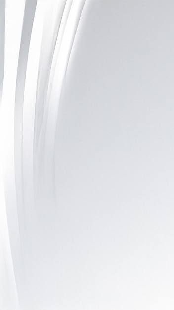 Abstract white flowing lines creating a sense of movement and elegance