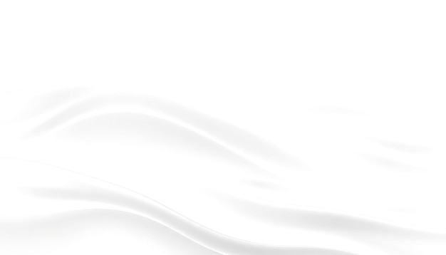 Abstract white shapes wave background