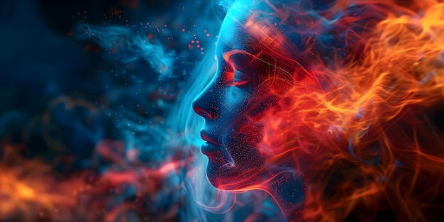 ai generates data flow visualizations for information using data visualization techniques concept data flow visualization information processing data analysis techniques