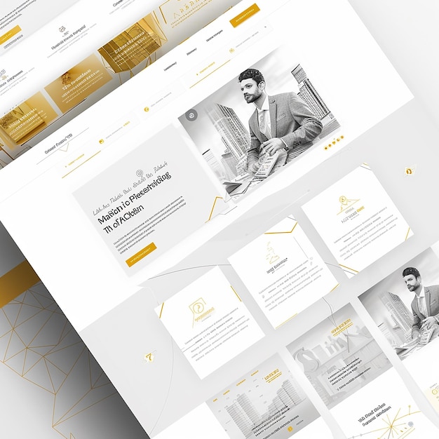 Altın ve kripto para ticareti konusunda uzmanlaşmış bir şirket için profesyonel bir web sitesi yerleşim düzeni design et