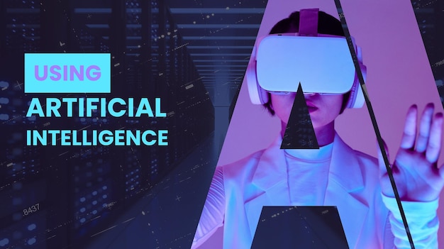ARTIFICAL INTELLIGENCE WALLPAPER AND NEGATIVE SPACE YOU CAN WRITE ANYTHING