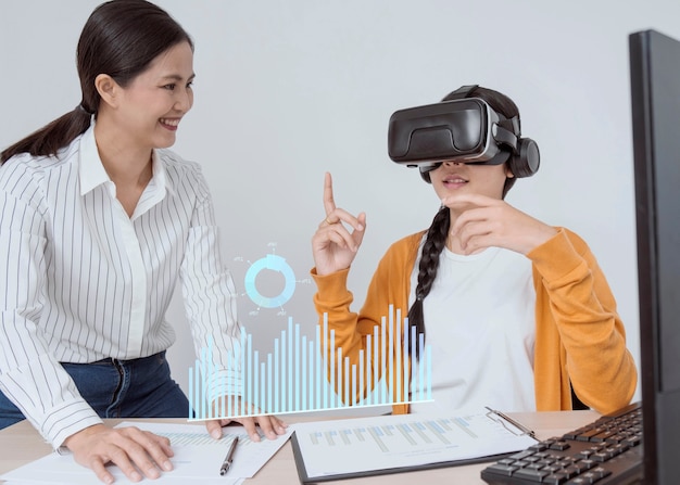 Augmented reality composition with computer-generated perceptual information