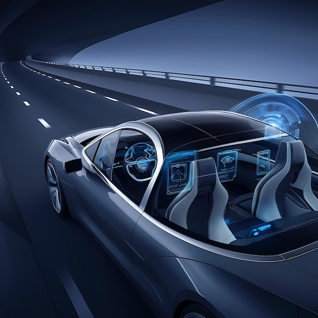 autonomous car driving and navigation