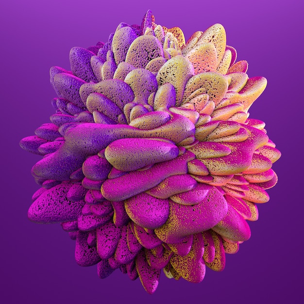 Beautiful color smoke