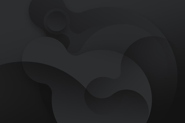 Black and White Soft Fluid Backgrounds