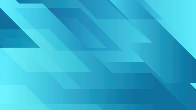 Blue abstract geometric minimal tech background