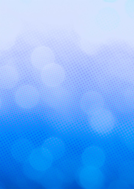 Blue bokeh gradient vertical social template for backgrounds