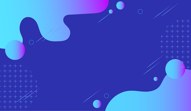 Blue gradient abstract background design use for banner template poster promotion and presentation