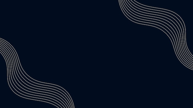 blue wave lines background dark isolated on blue background concept of AI technology digital net